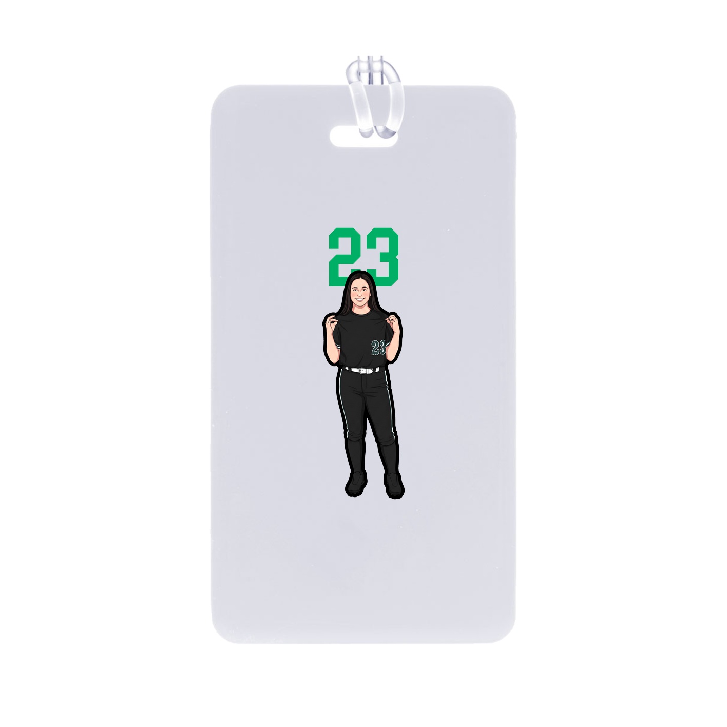Bag Tag — Number Top in Classic