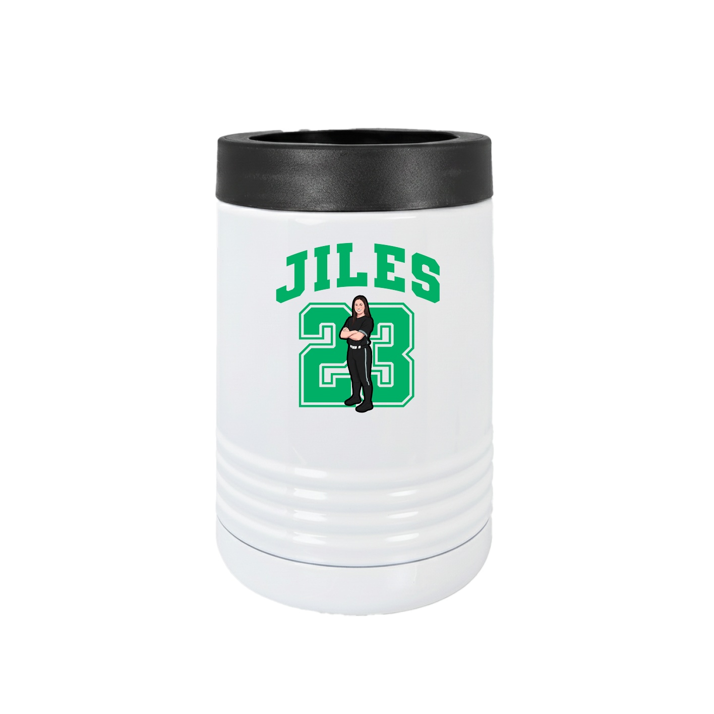 Beverage Holder — Number in White