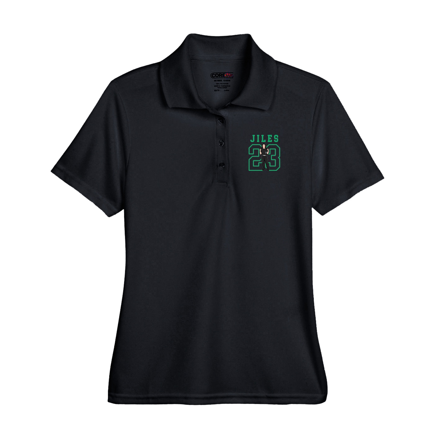 Performance Polo — Shirsey in Black