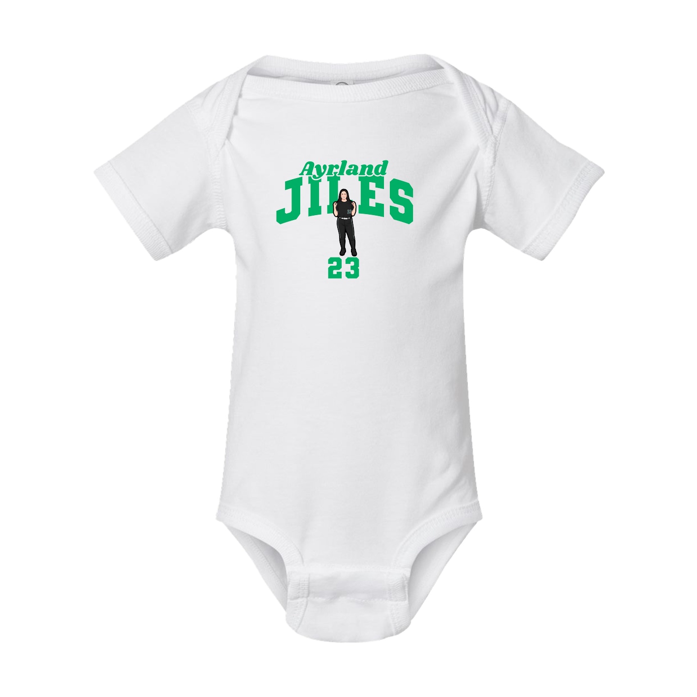 Baby Onesie — Signature Arch in White