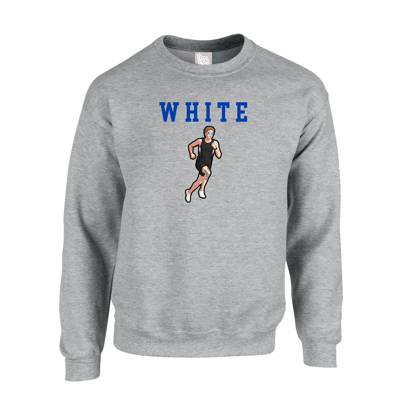 Fleece Crew — Shirsey in Grey