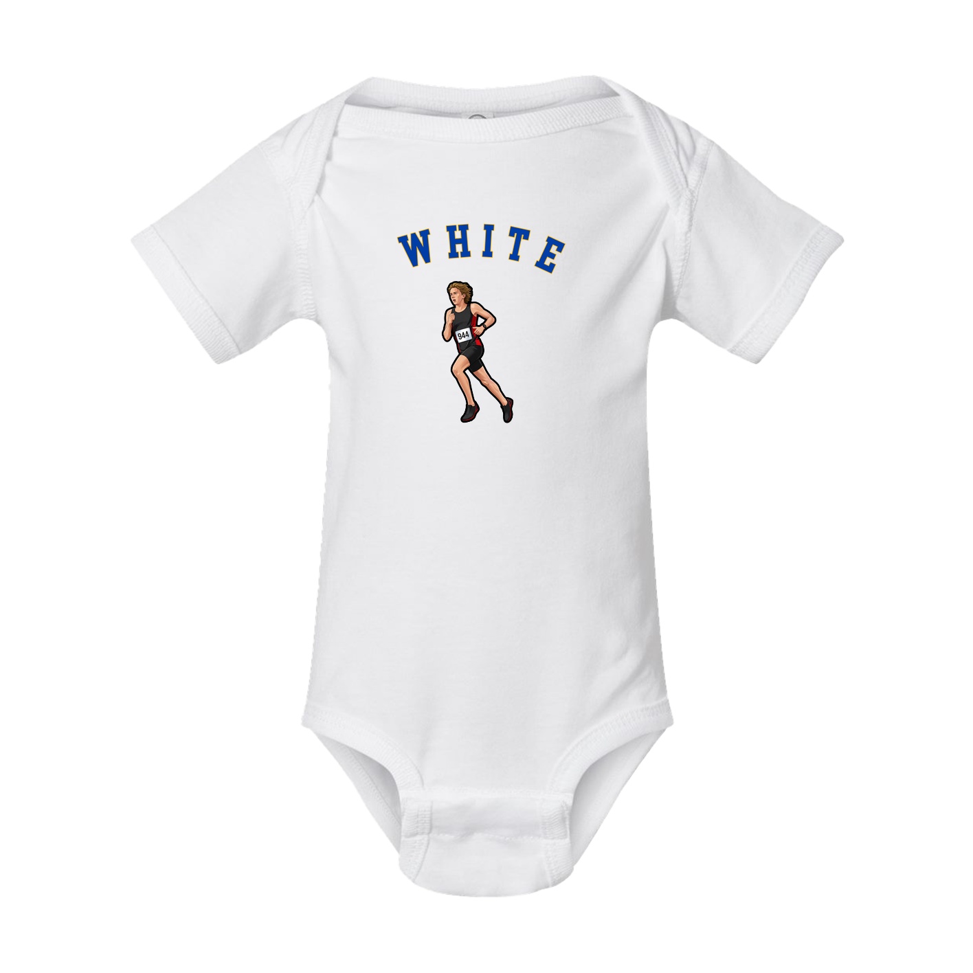 Baby Onesie — Shirsey Arch in White