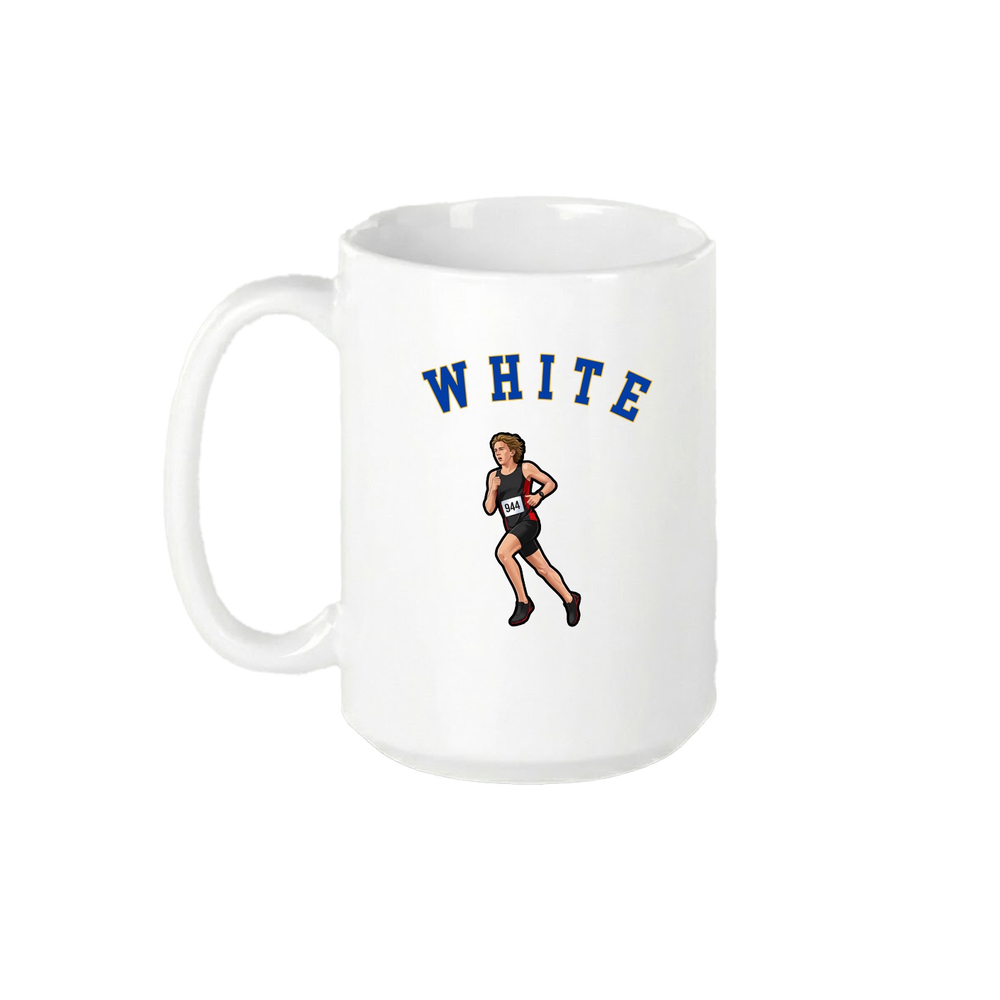 15oz Coffee Mug — Shirsey Arch in White