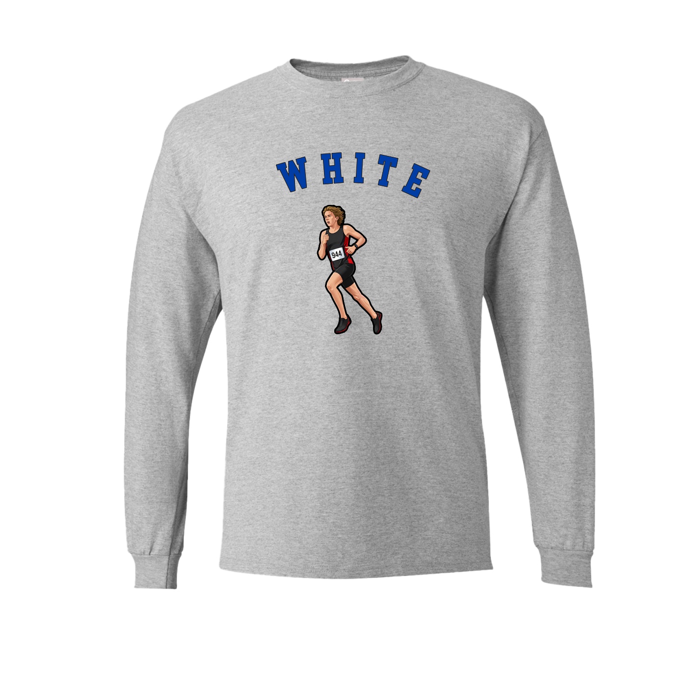 Long Sleeve Tee — Shirsey Arch in Grey