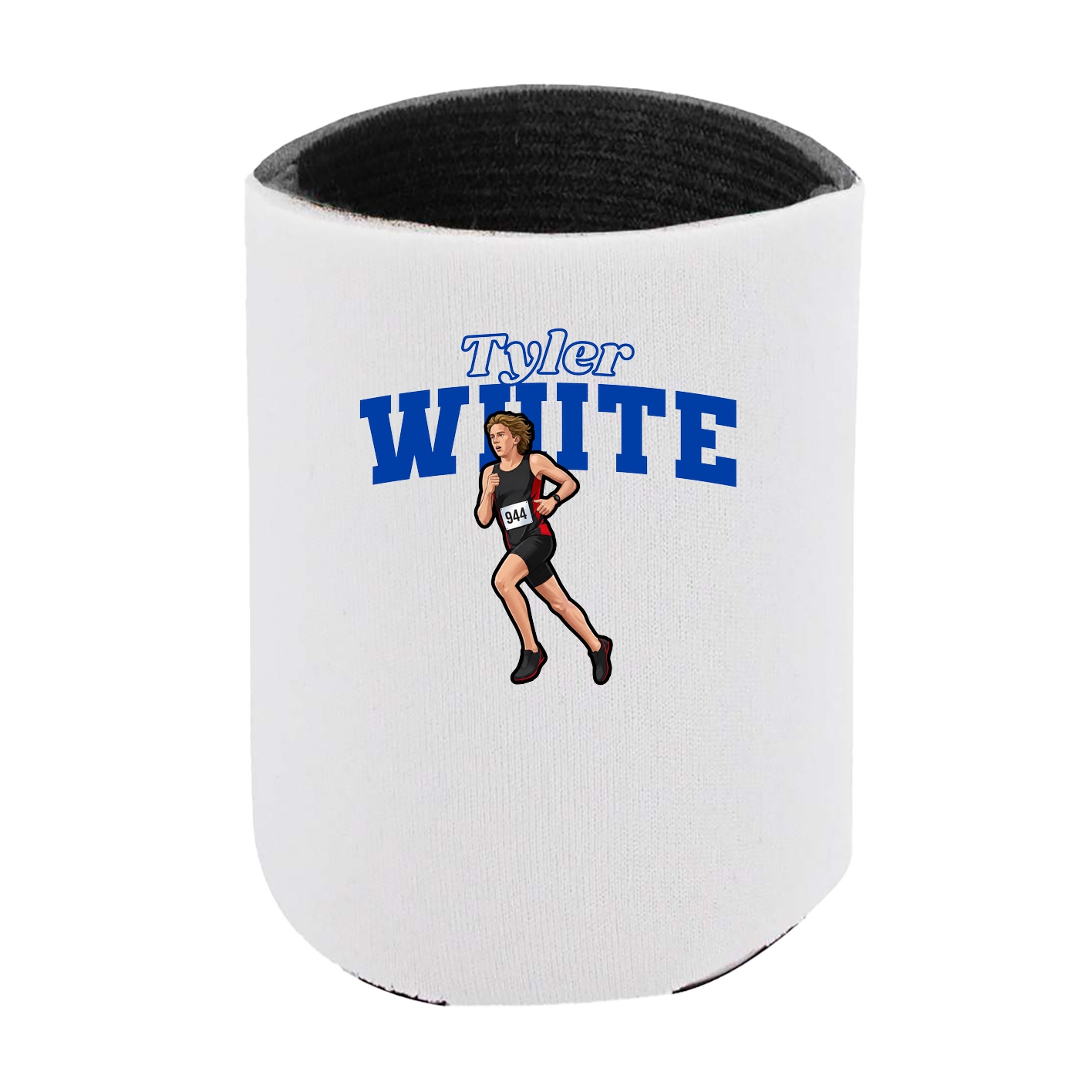 Can Holder — Name Arch in White