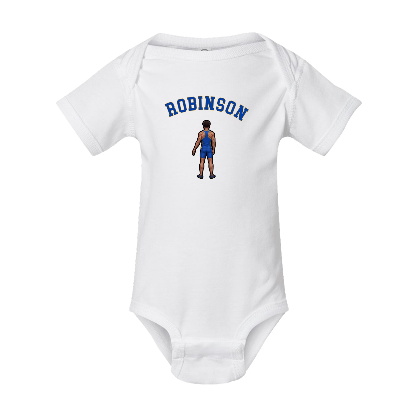 Baby Onesie — Shirsey Arch in White