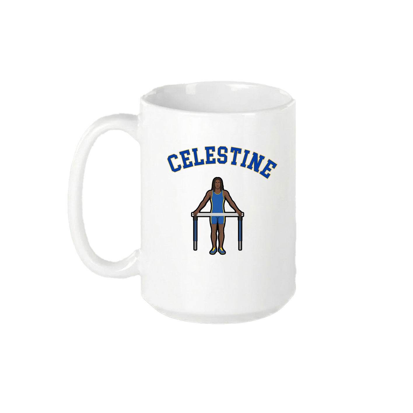 15oz Coffee Mug — Shirsey Arch in White