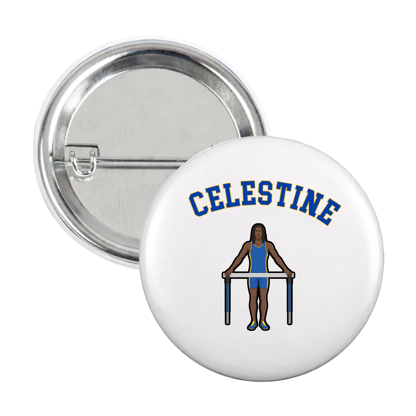 Game Day Button — Shirsey Arch in White