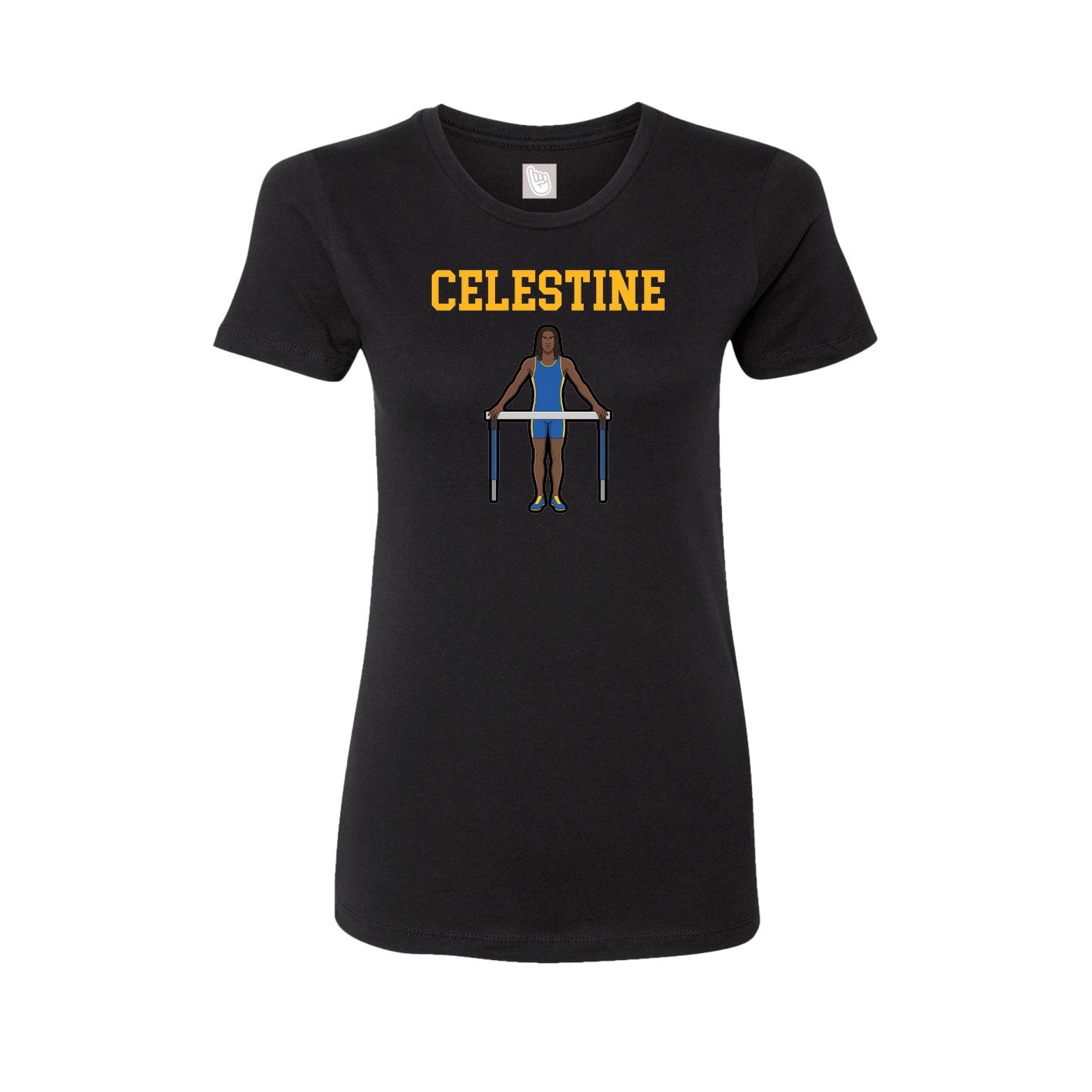 Fitted Women's Tee — Shirsey in Black