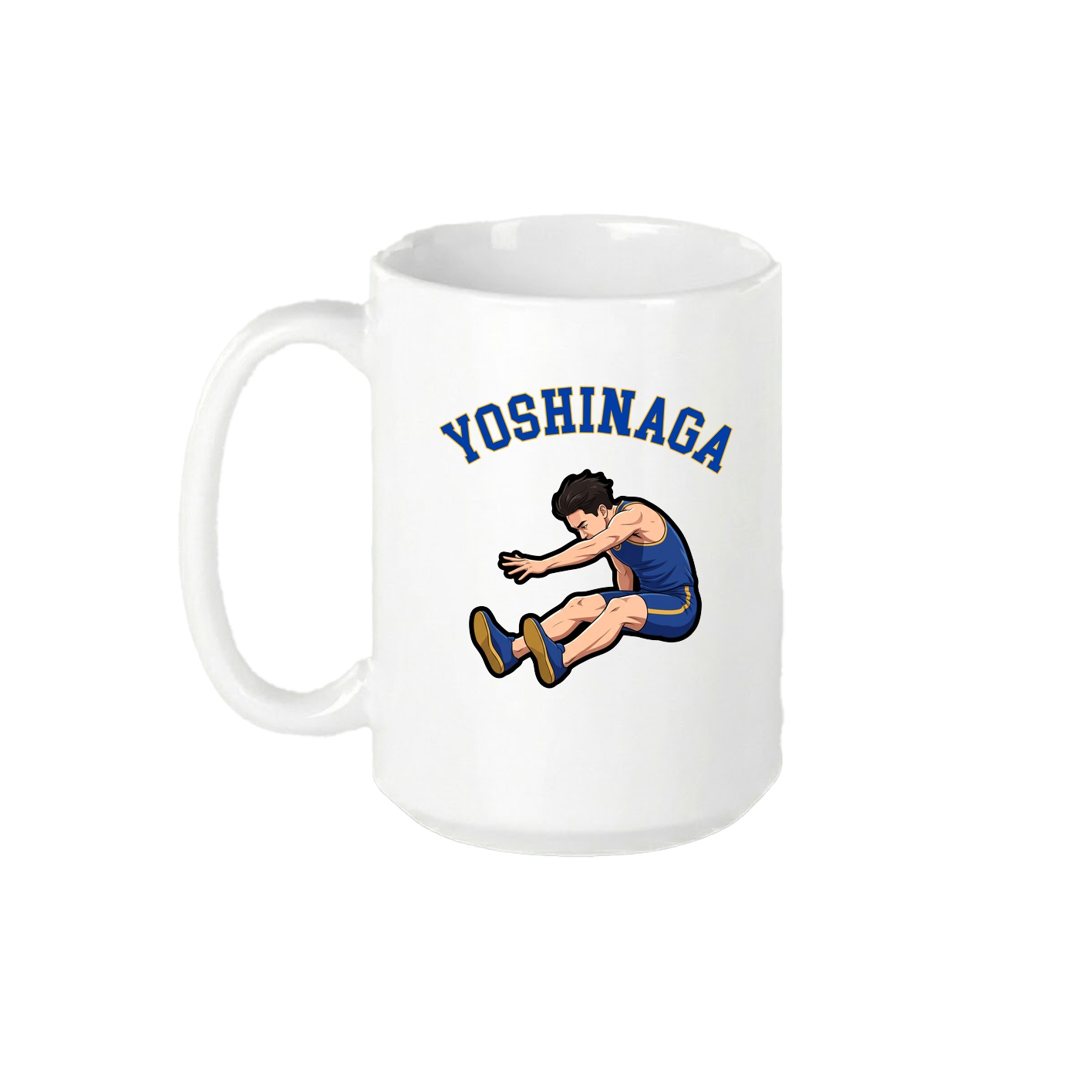 15oz Coffee Mug — Shirsey Arch in White