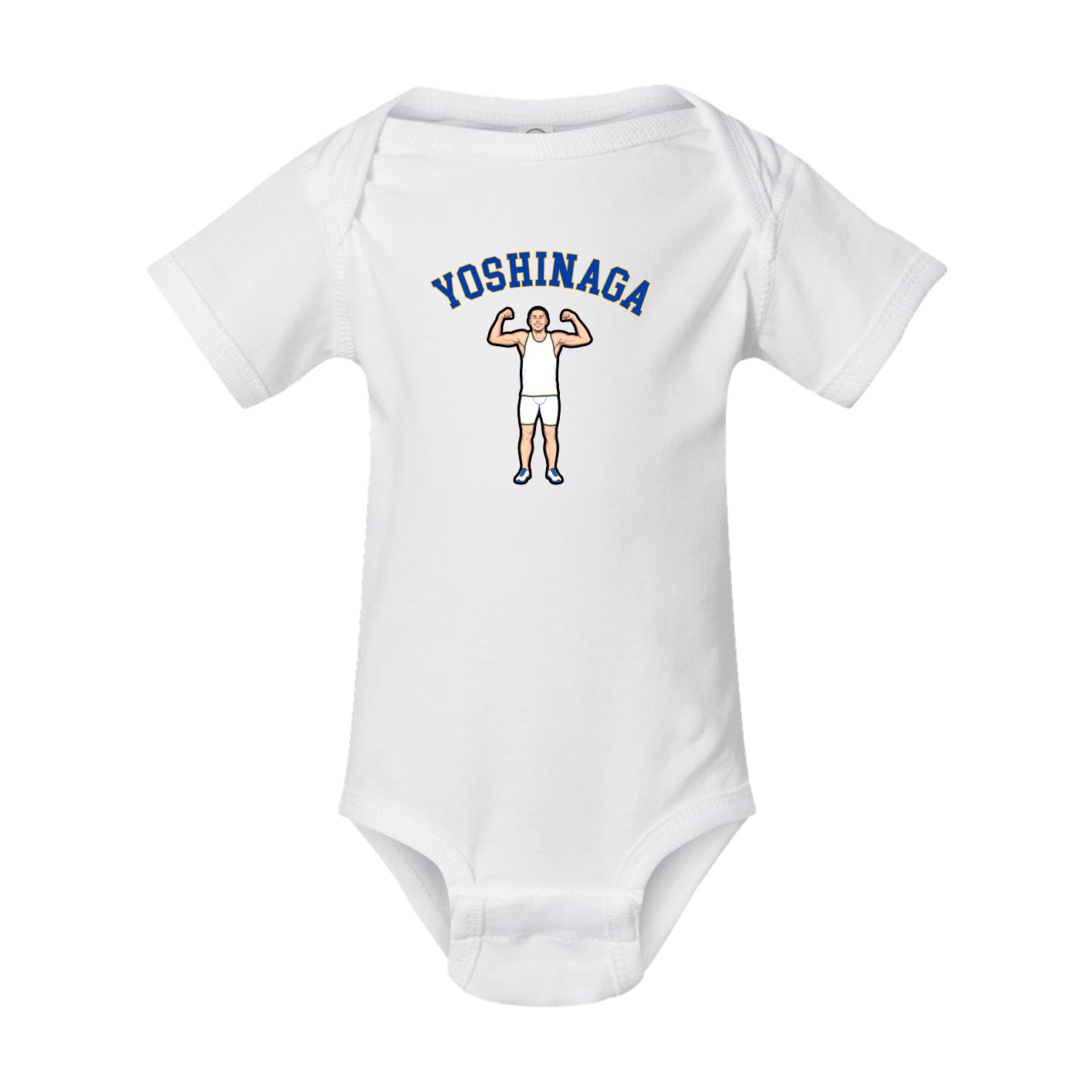 Baby Onesie — Shirsey Arch in White