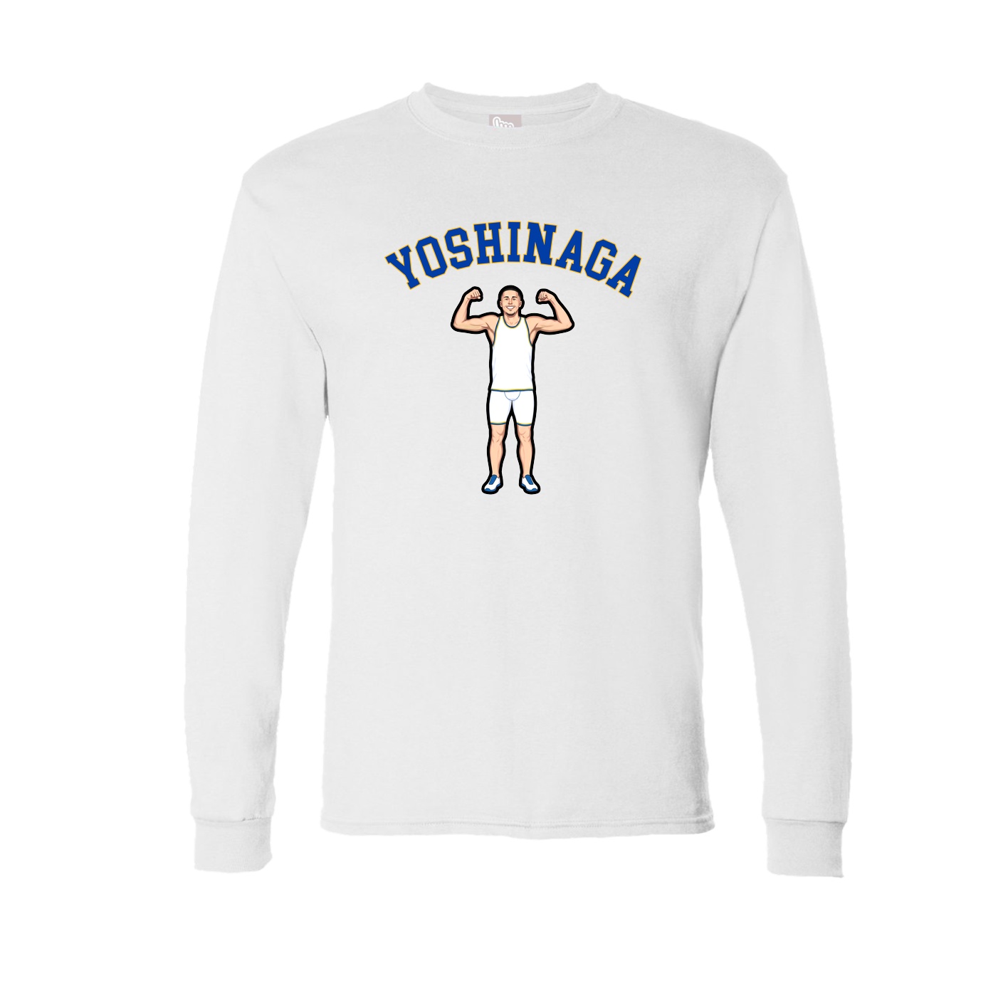 Long Sleeve Tee — Shirsey Arch in White
