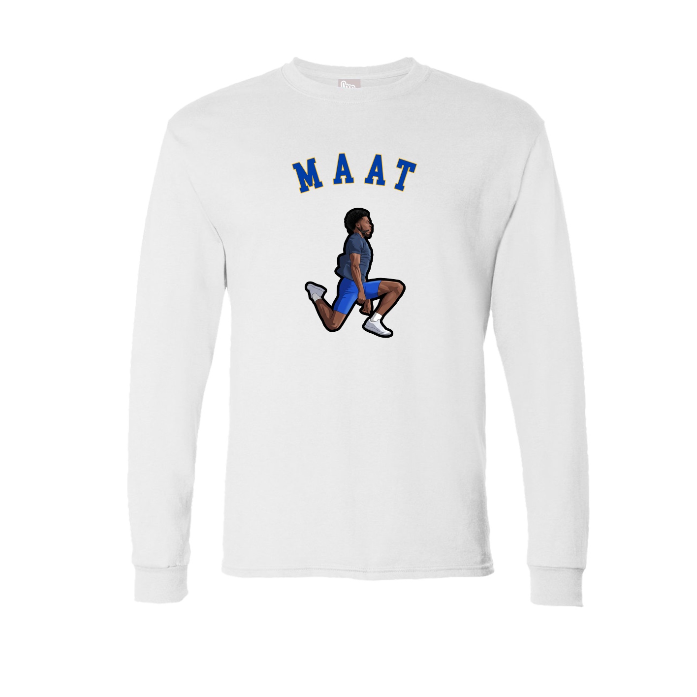 Long Sleeve Tee — Shirsey Arch in White