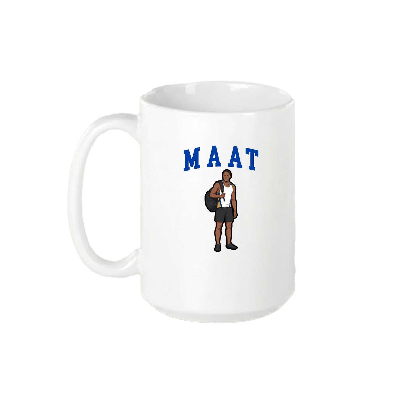 15oz Coffee Mug — Shirsey in White