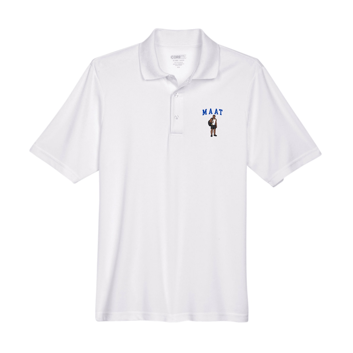 Performance Polo — Shirsey in White