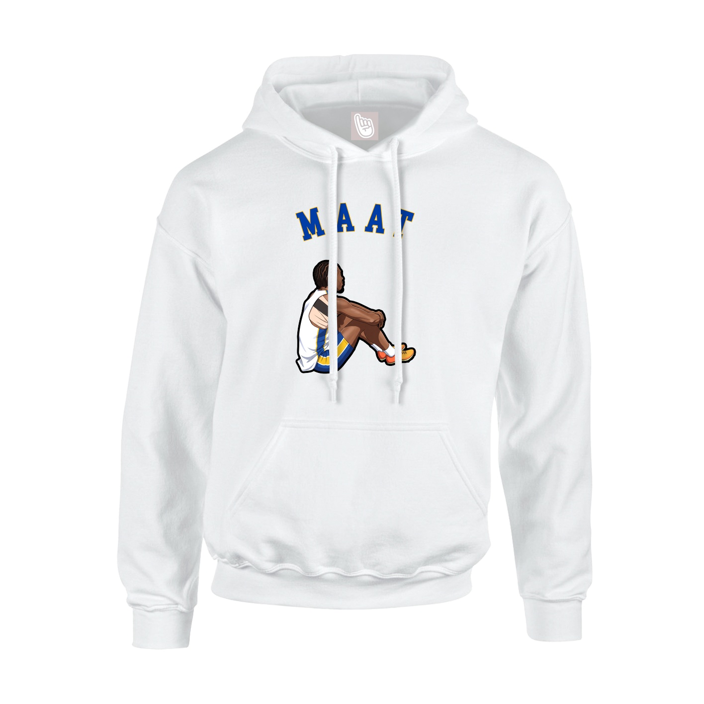 Youth Hoodie — Shirsey Arch in White
