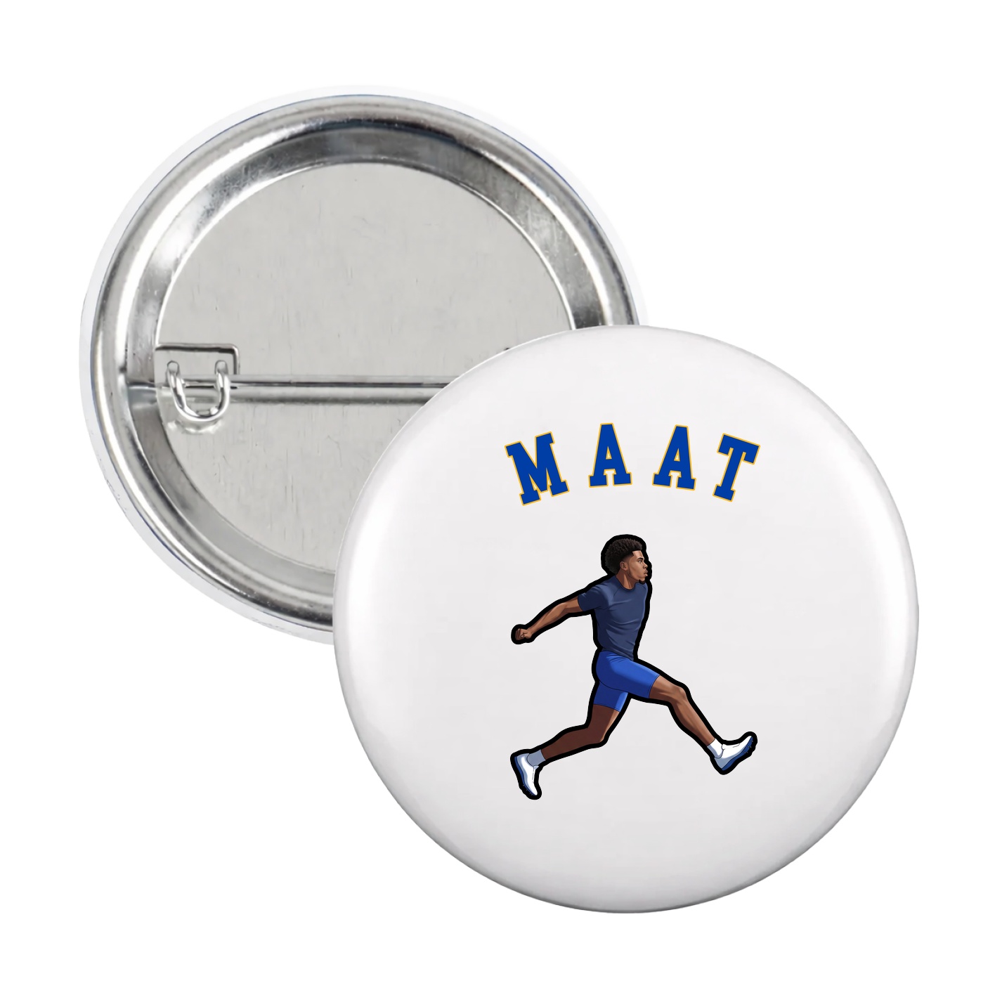 Game Day Button — Shirsey Arch in White