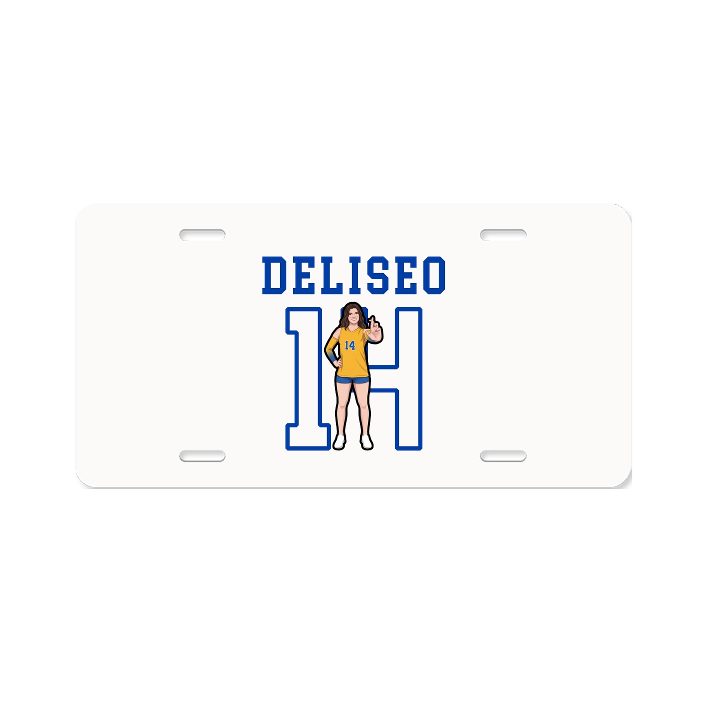License Plate — Shirsey in Classic
