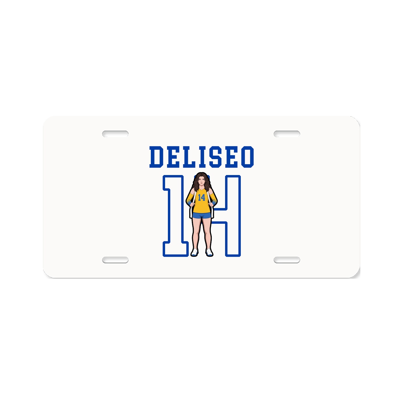 License Plate — Shirsey in Classic