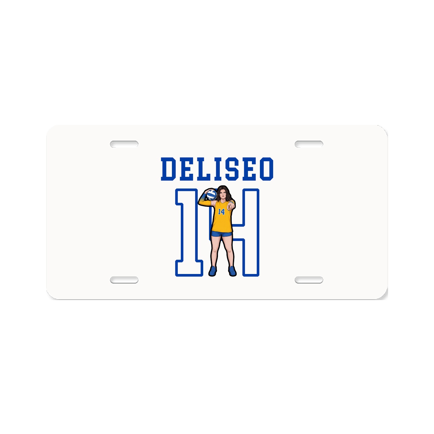 License Plate — Shirsey in Classic