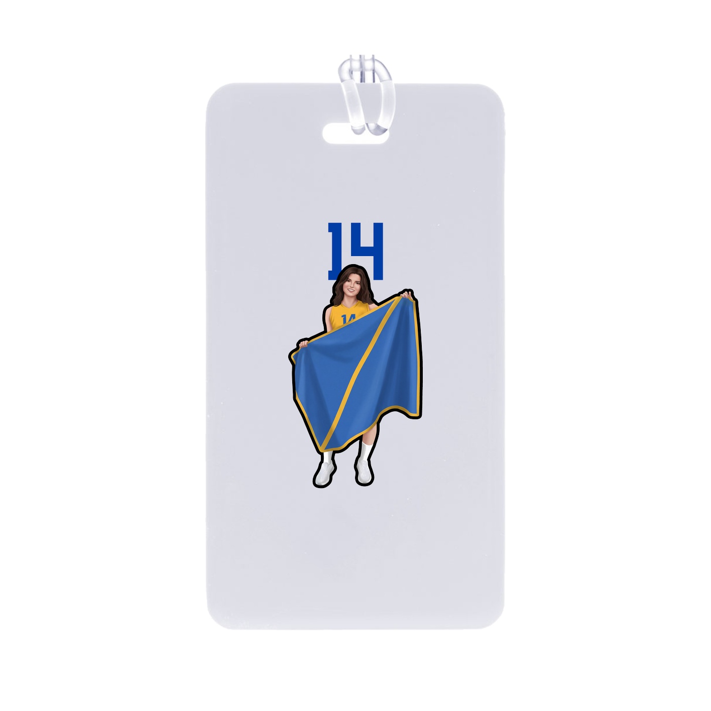 Bag Tag — Number Top in Classic