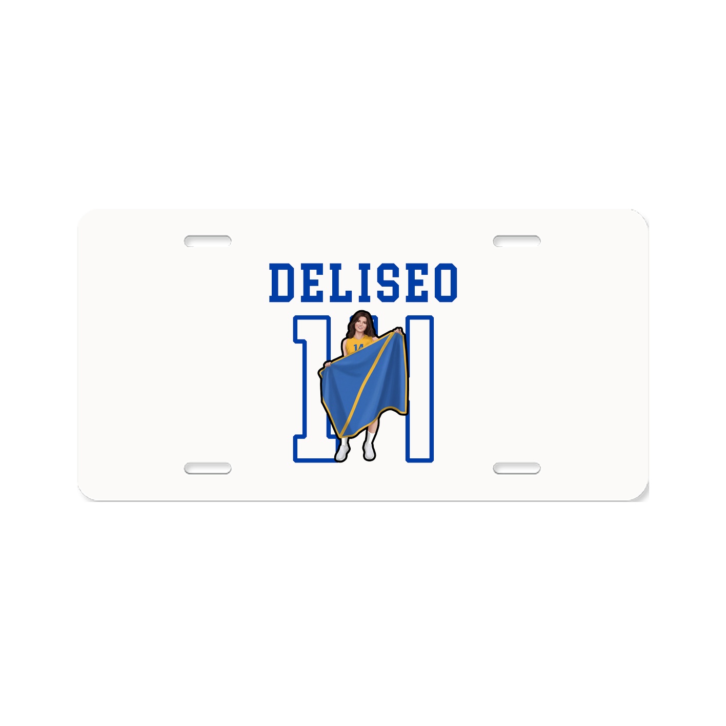 License Plate — Shirsey in Classic
