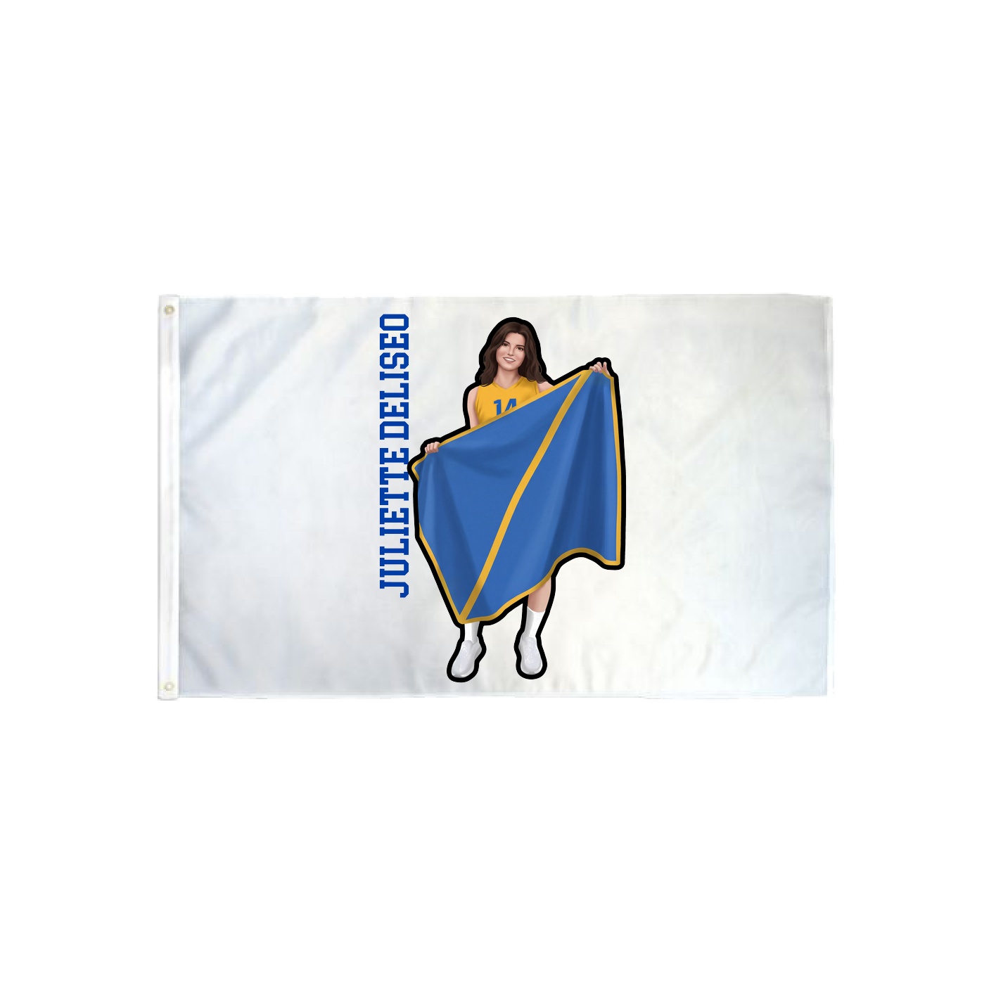 3x5 Flag — Name Vertical in Classic