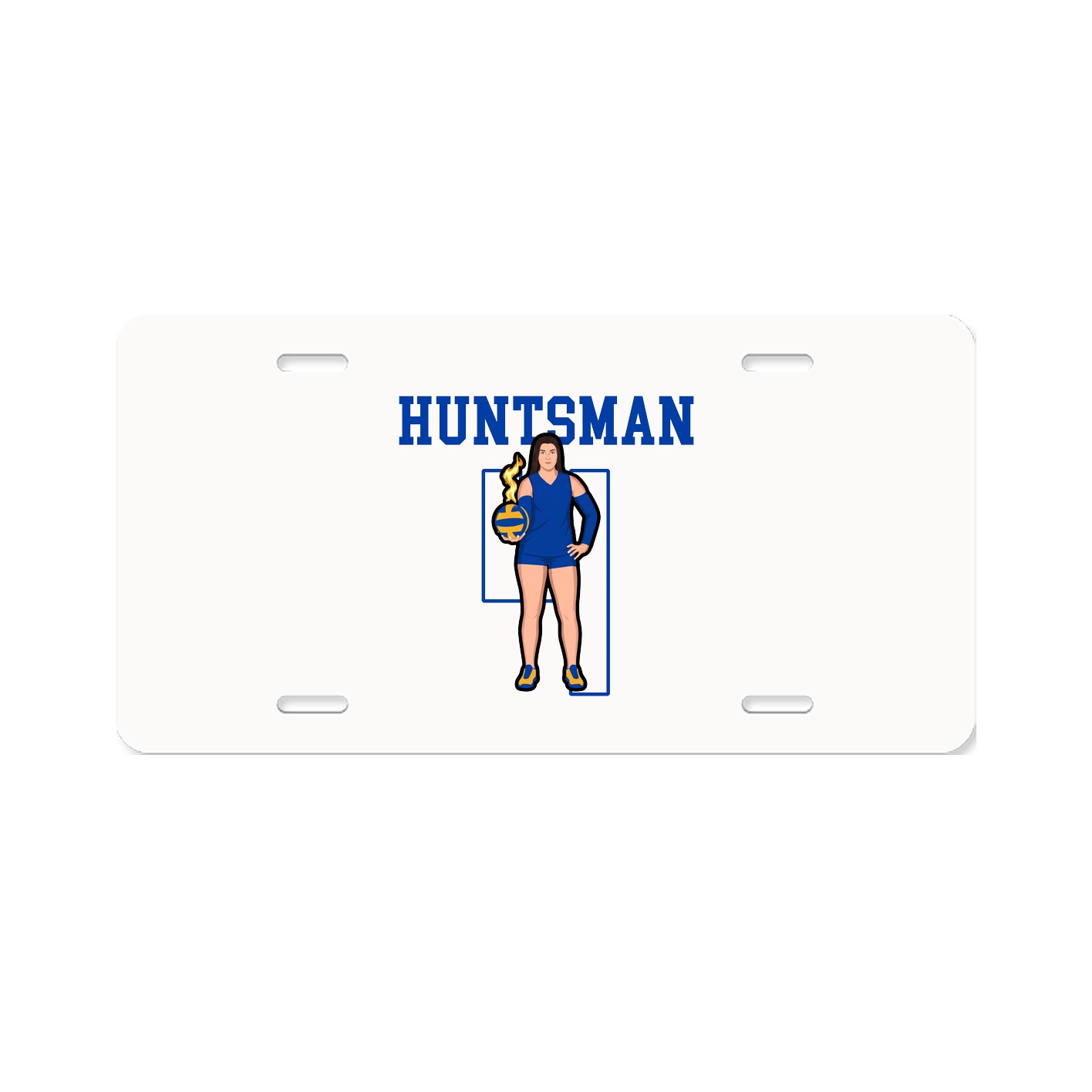 Aluminum License Plate
