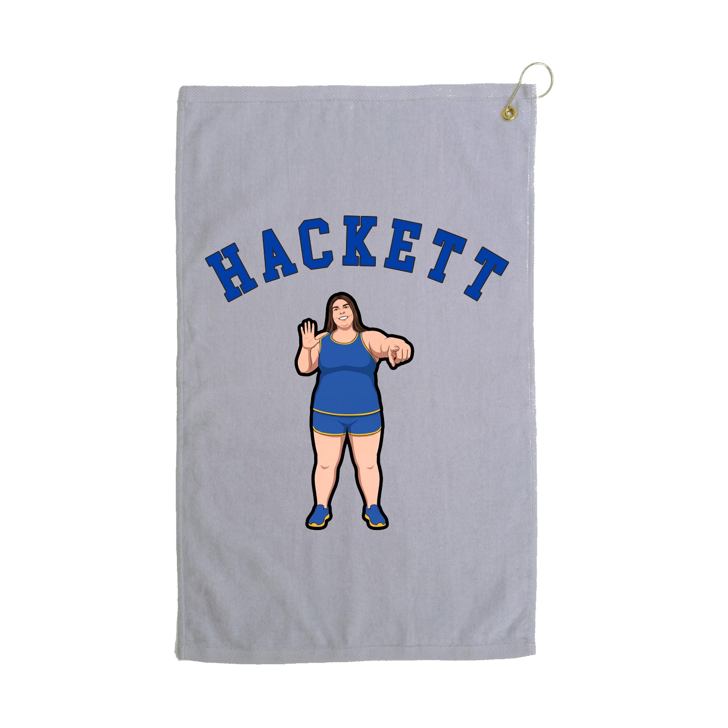 Golf Towel — Shirsey Arch in Grey