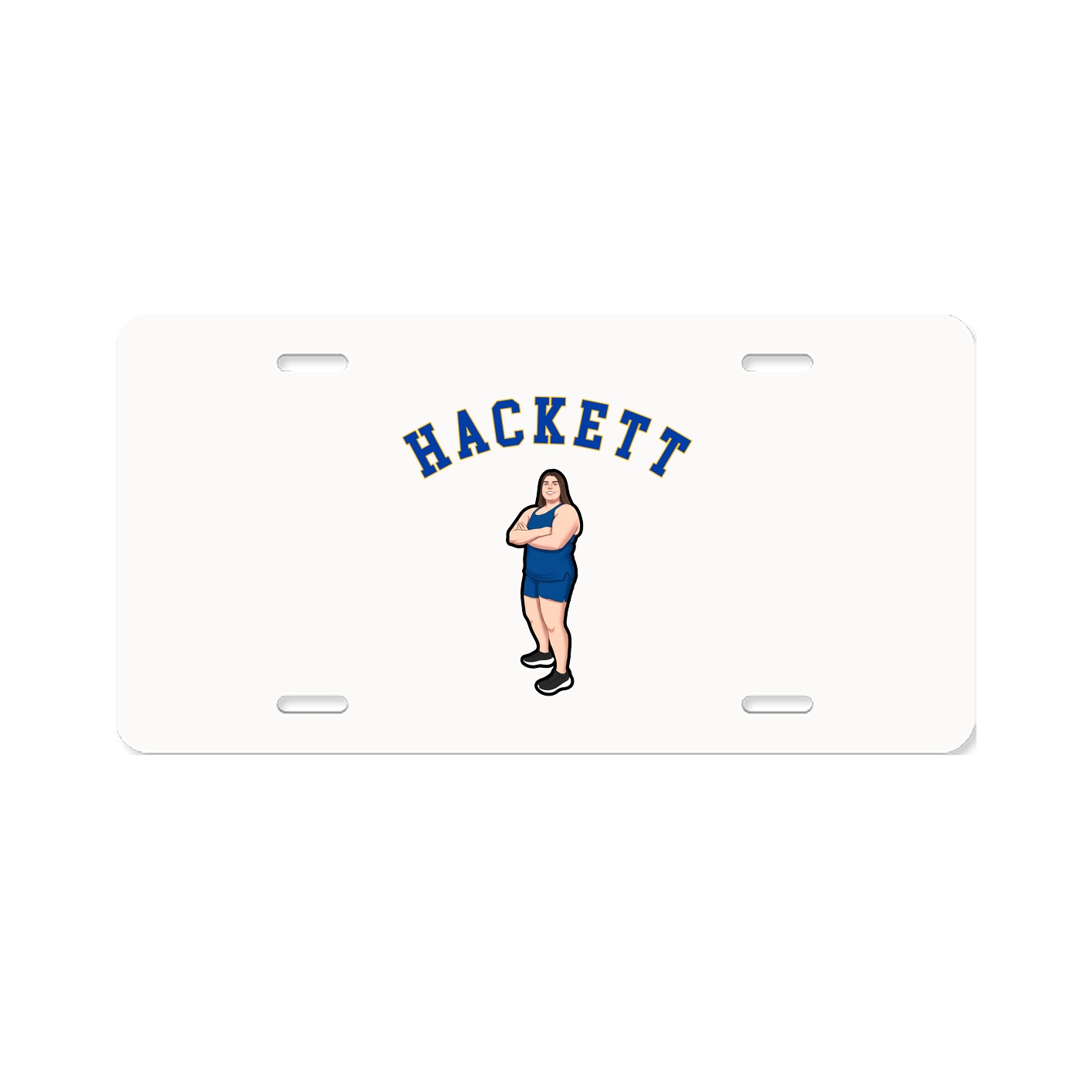 License Plate — Shirsey Arch in Classic
