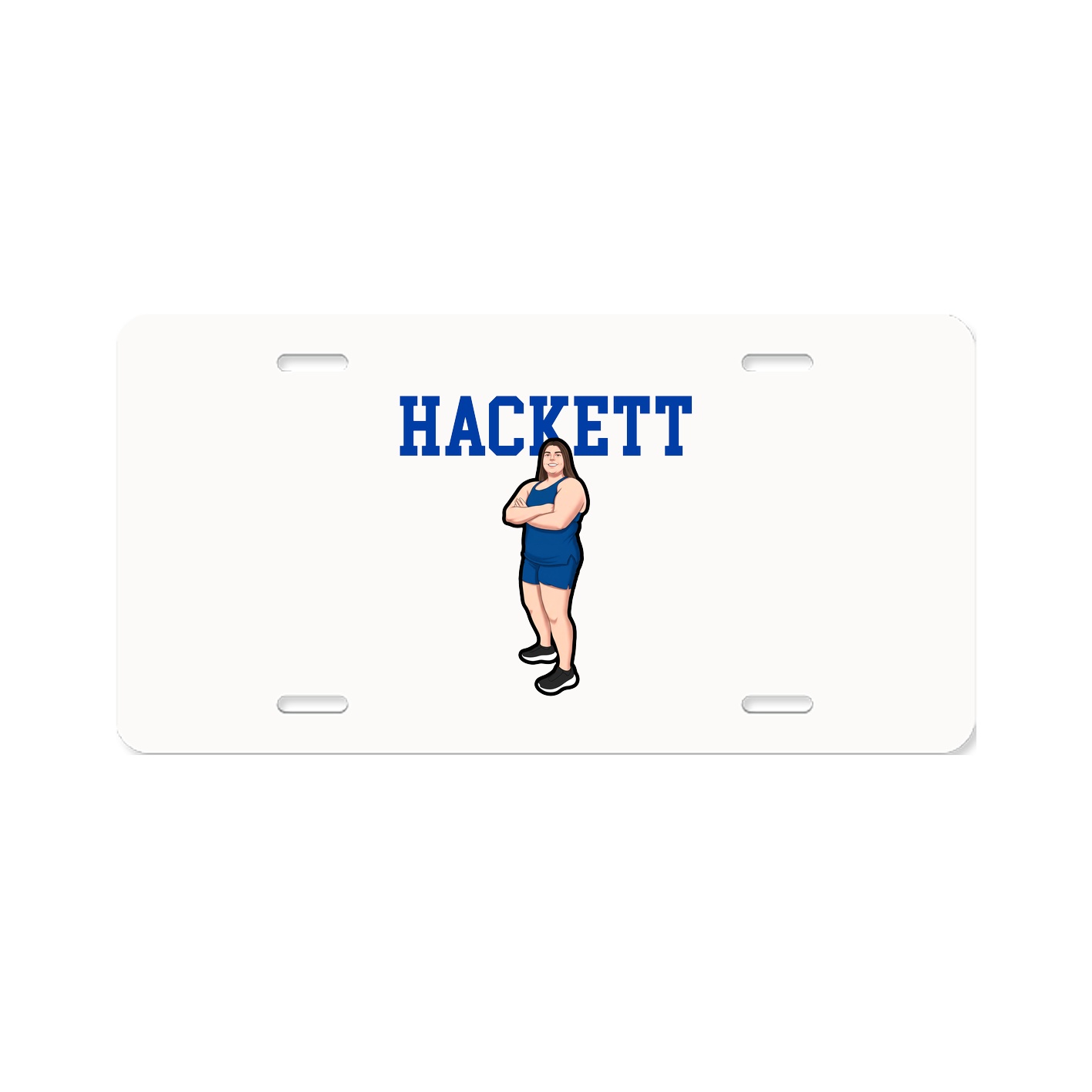 License Plate — Shirsey in Classic