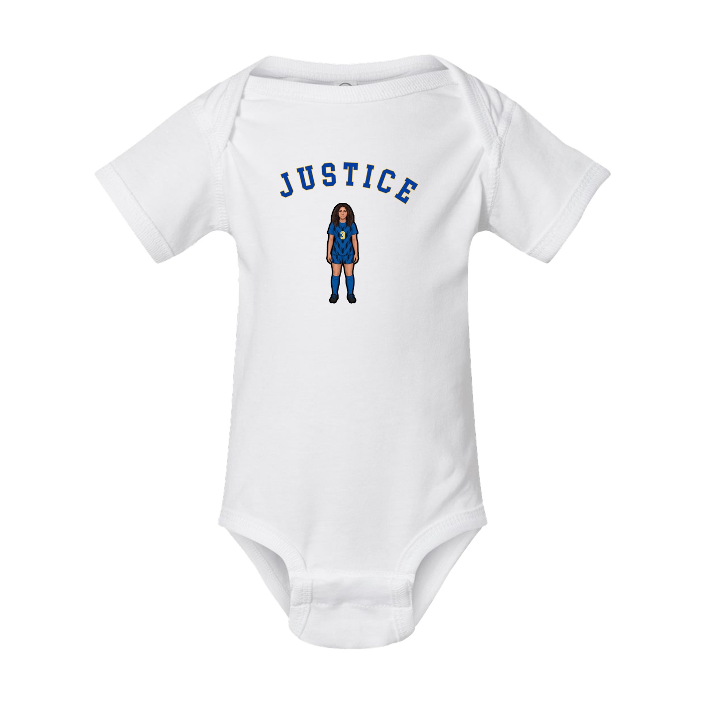 Baby Onesie — Shirsey Arch in White