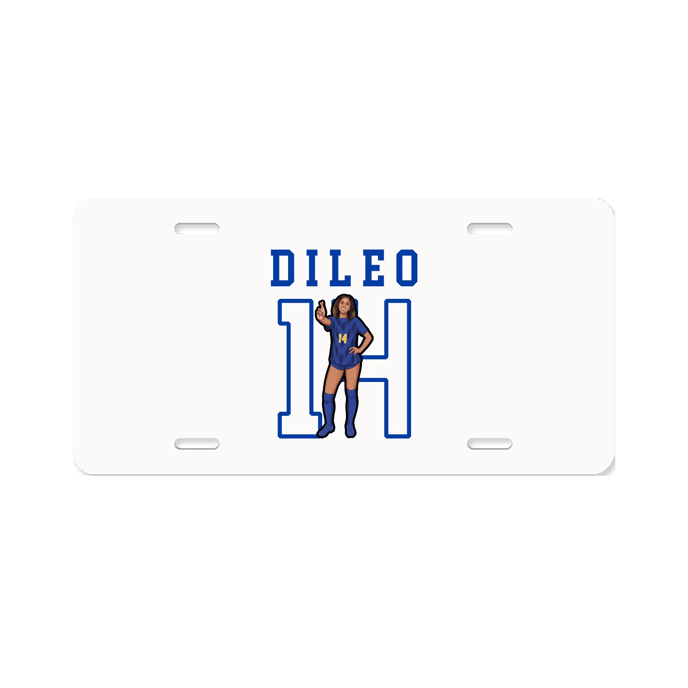 License Plate — Shirsey in Classic