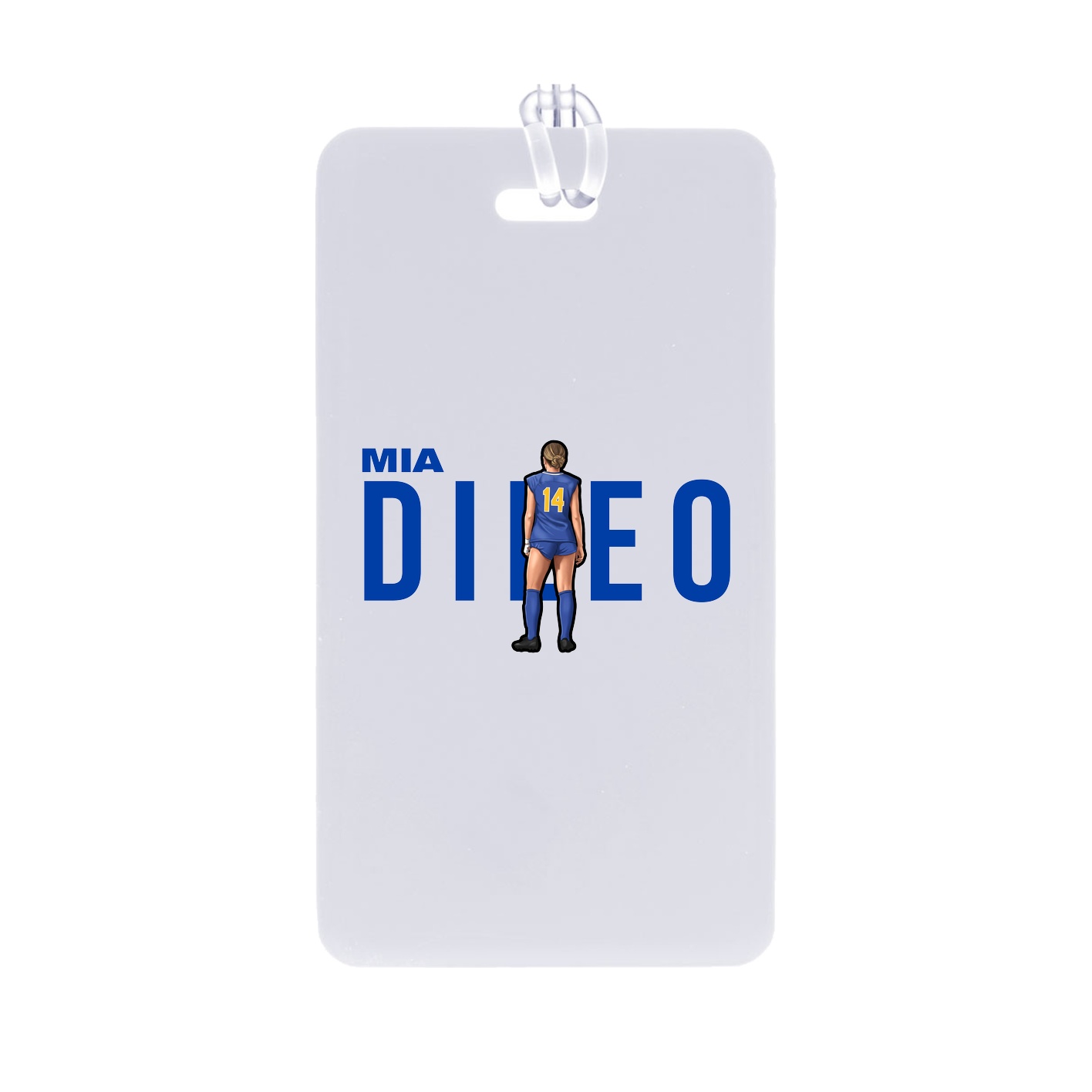 Bag Tag — Player Name in Classic