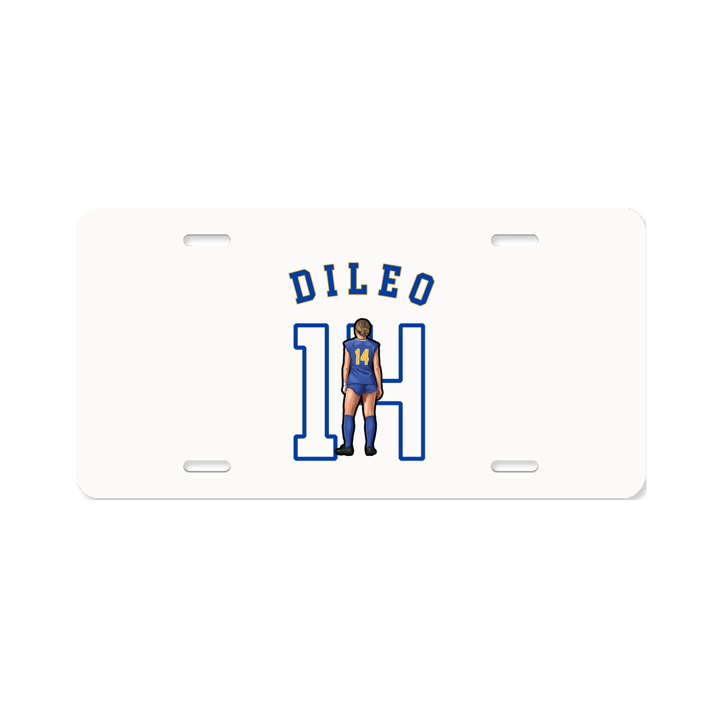License Plate — Shirsey Arch in Classic