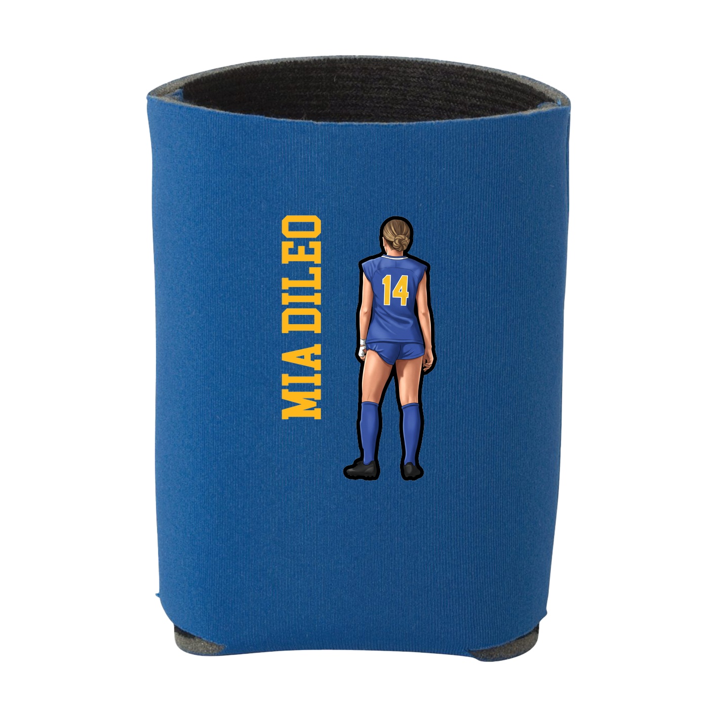 Can Holder — Name Vertical in Royal