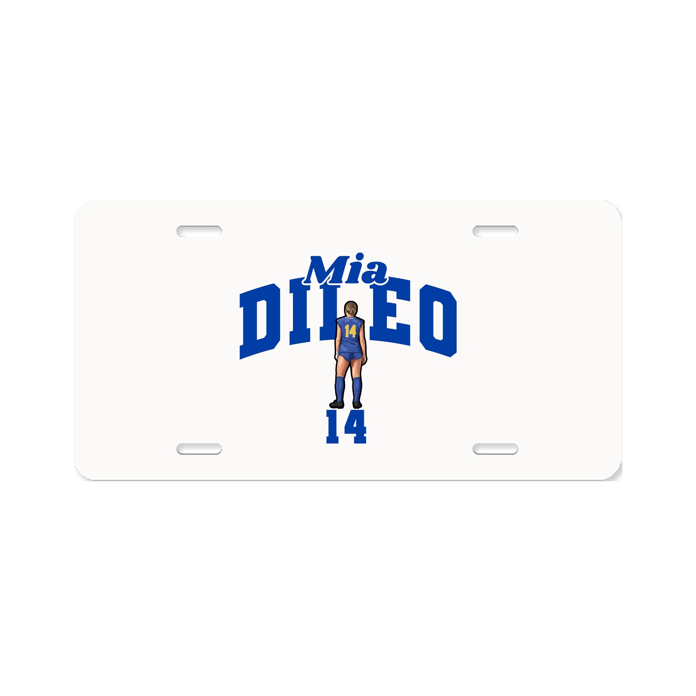 License Plate — Signature Arch in Classic