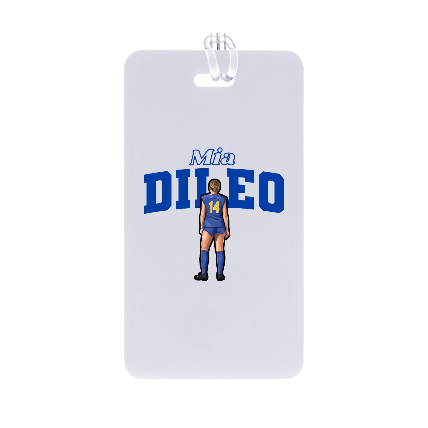 Bag Tag — Name Arch in Classic