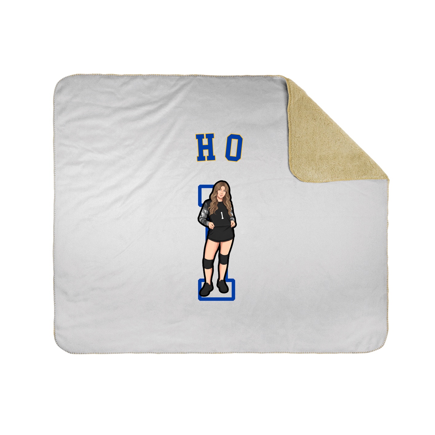 Throw Blanket — Shirsey Arch in White