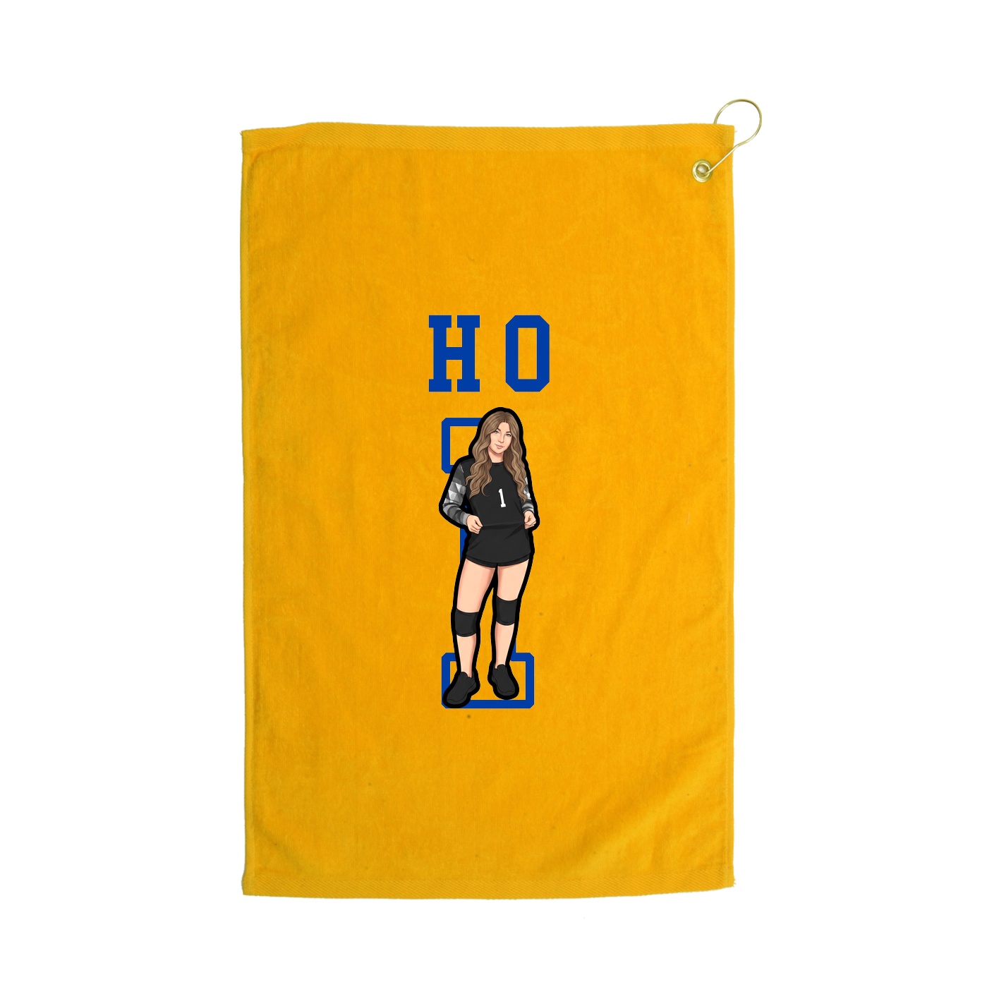 Golf Towel — Shirsey in Gold