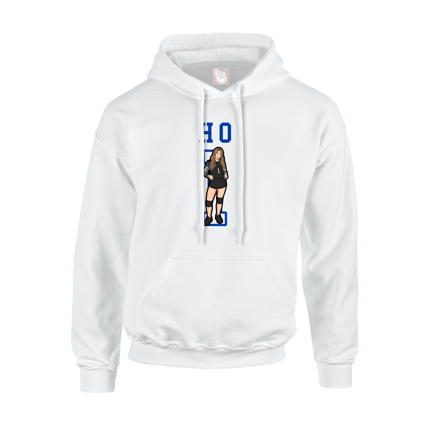 Youth Hoodie — Shirsey in White