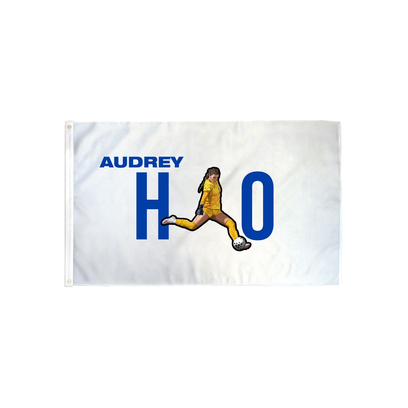 3x5 Flag — Player Name in Classic