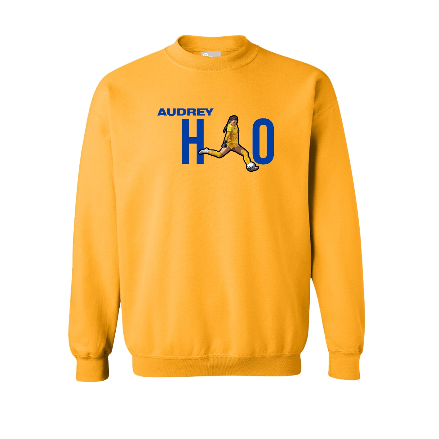 Fleece Crew — Player Name in Gold