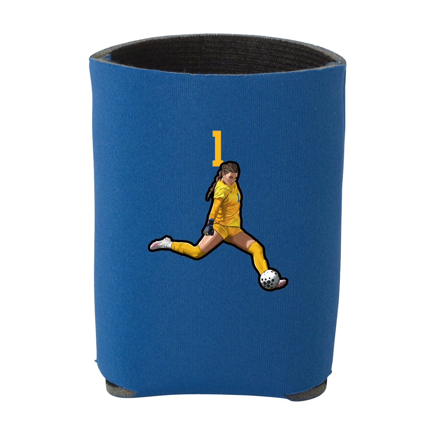 Can Holder — Number Top in Royal