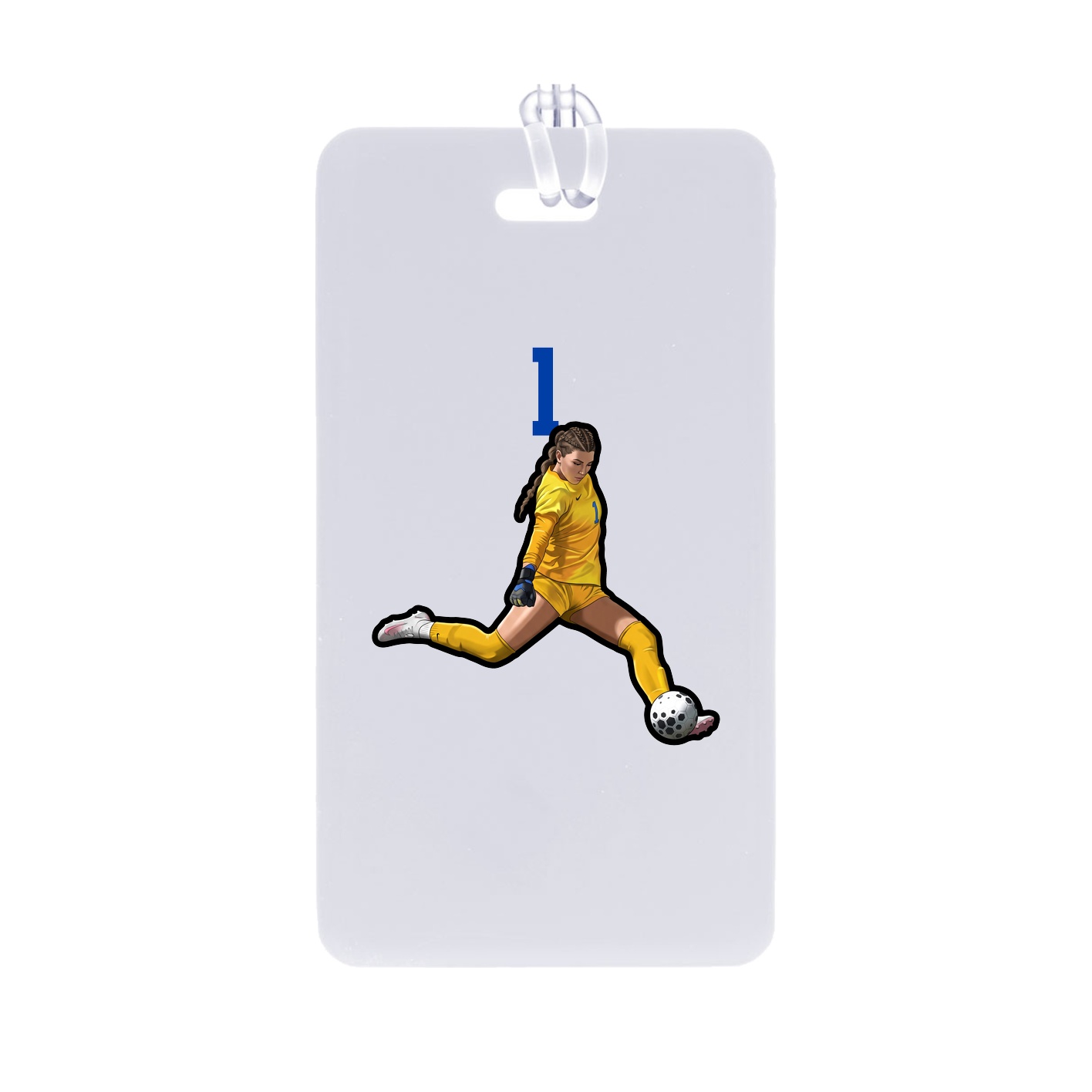 Bag Tag — Number Top in Classic