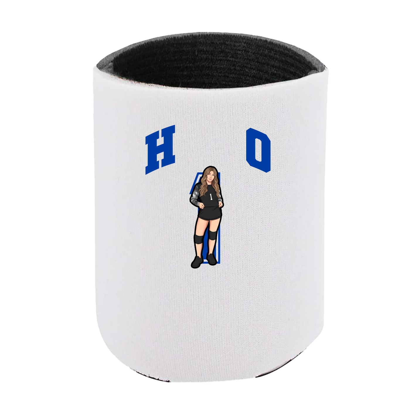 Can Holder — Number in White