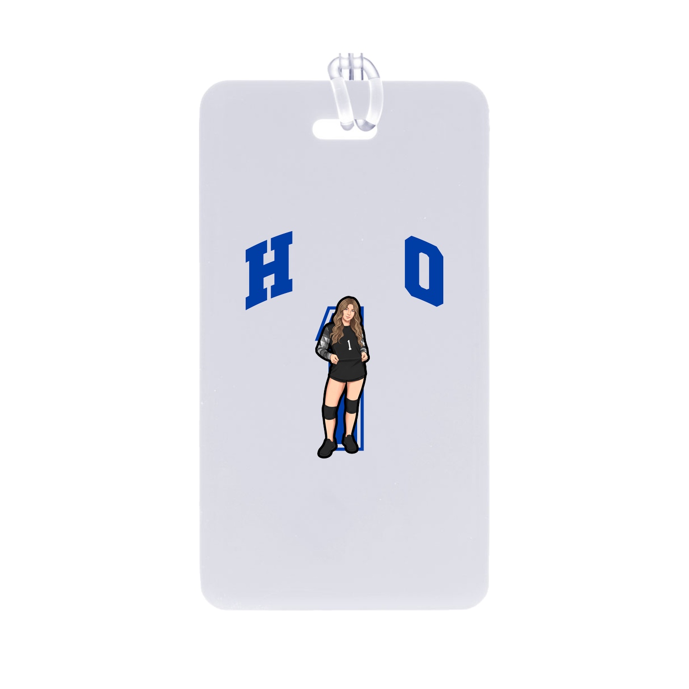 Bag Tag — Number in Classic