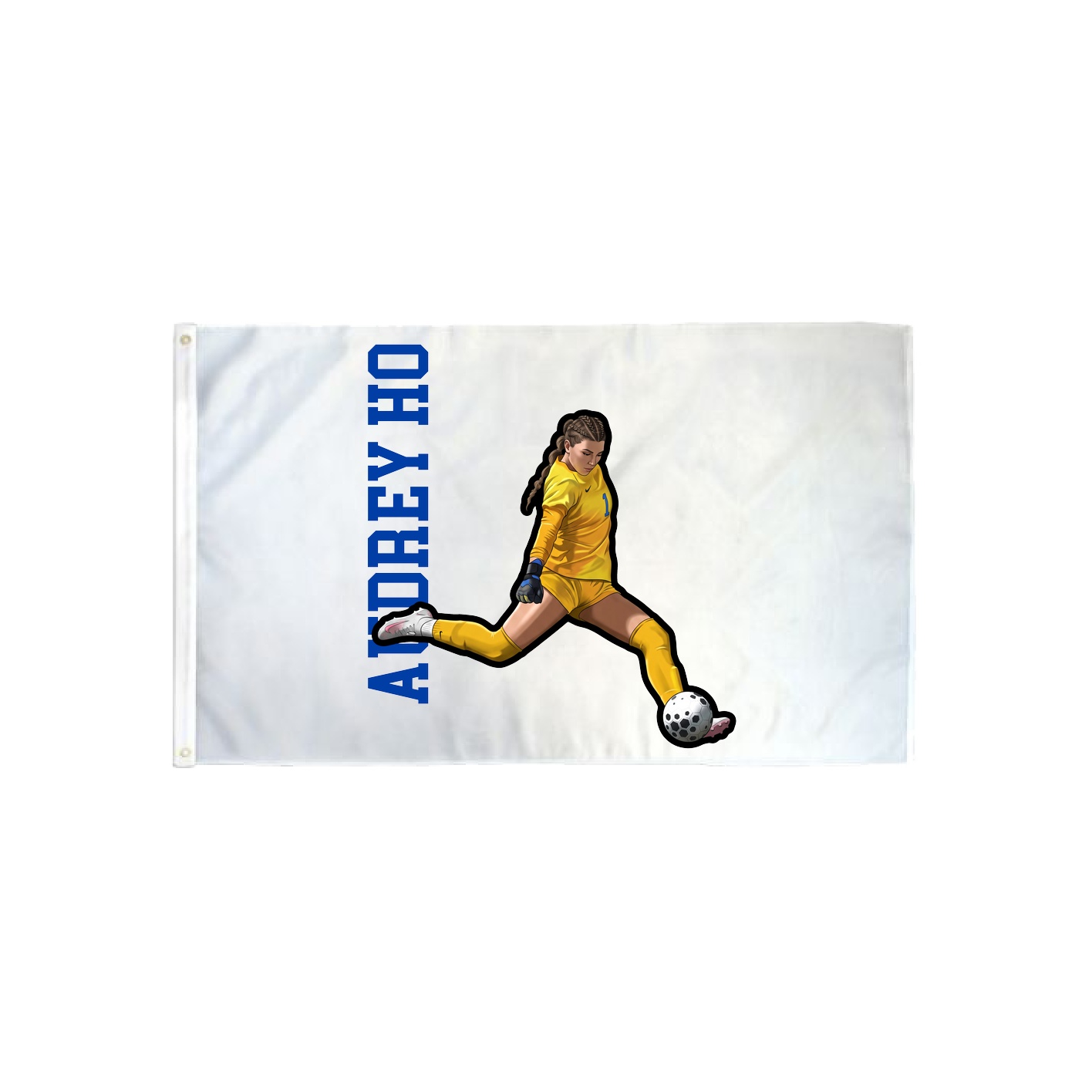 3x5 Flag — Name Vertical in Classic