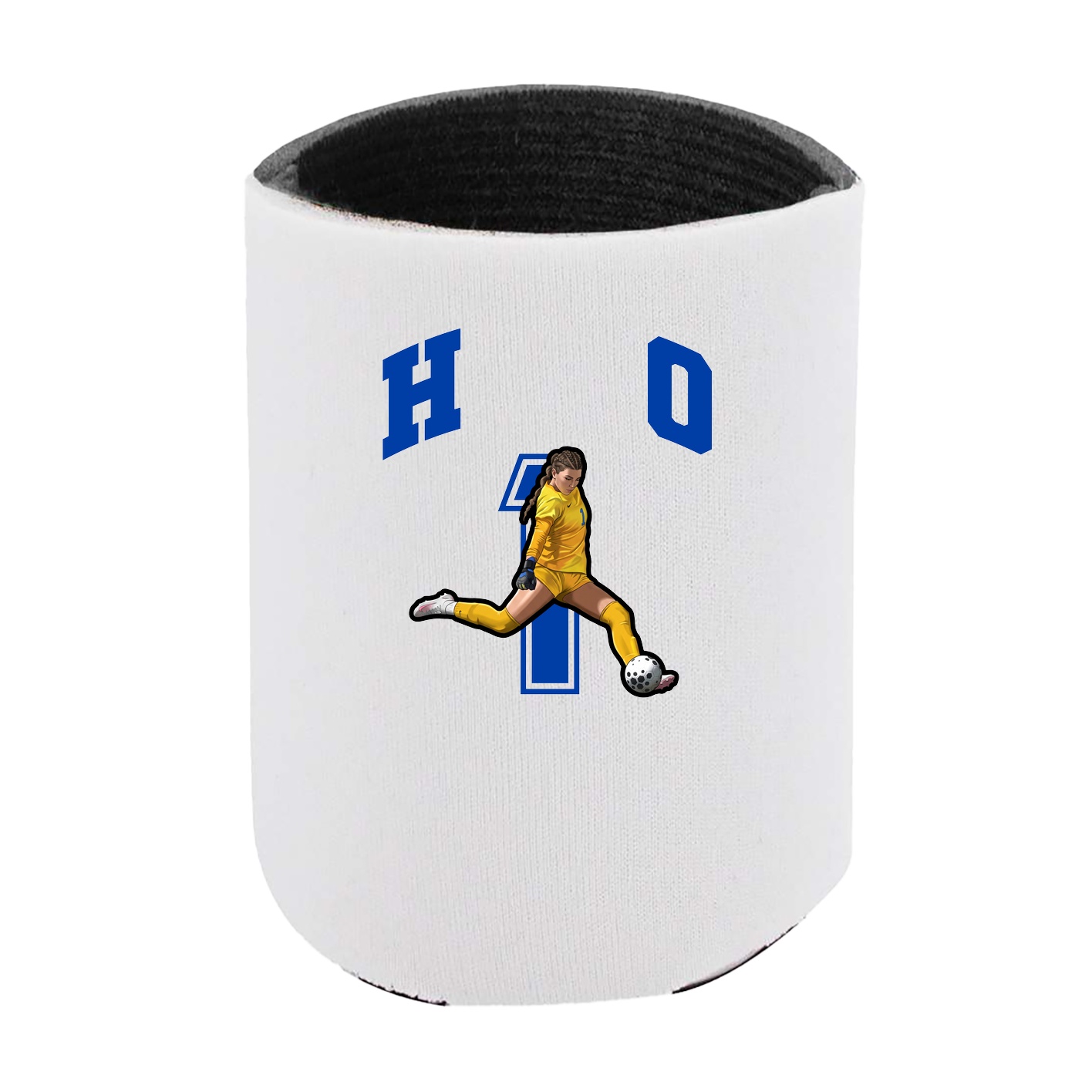 Can Holder — Number in White