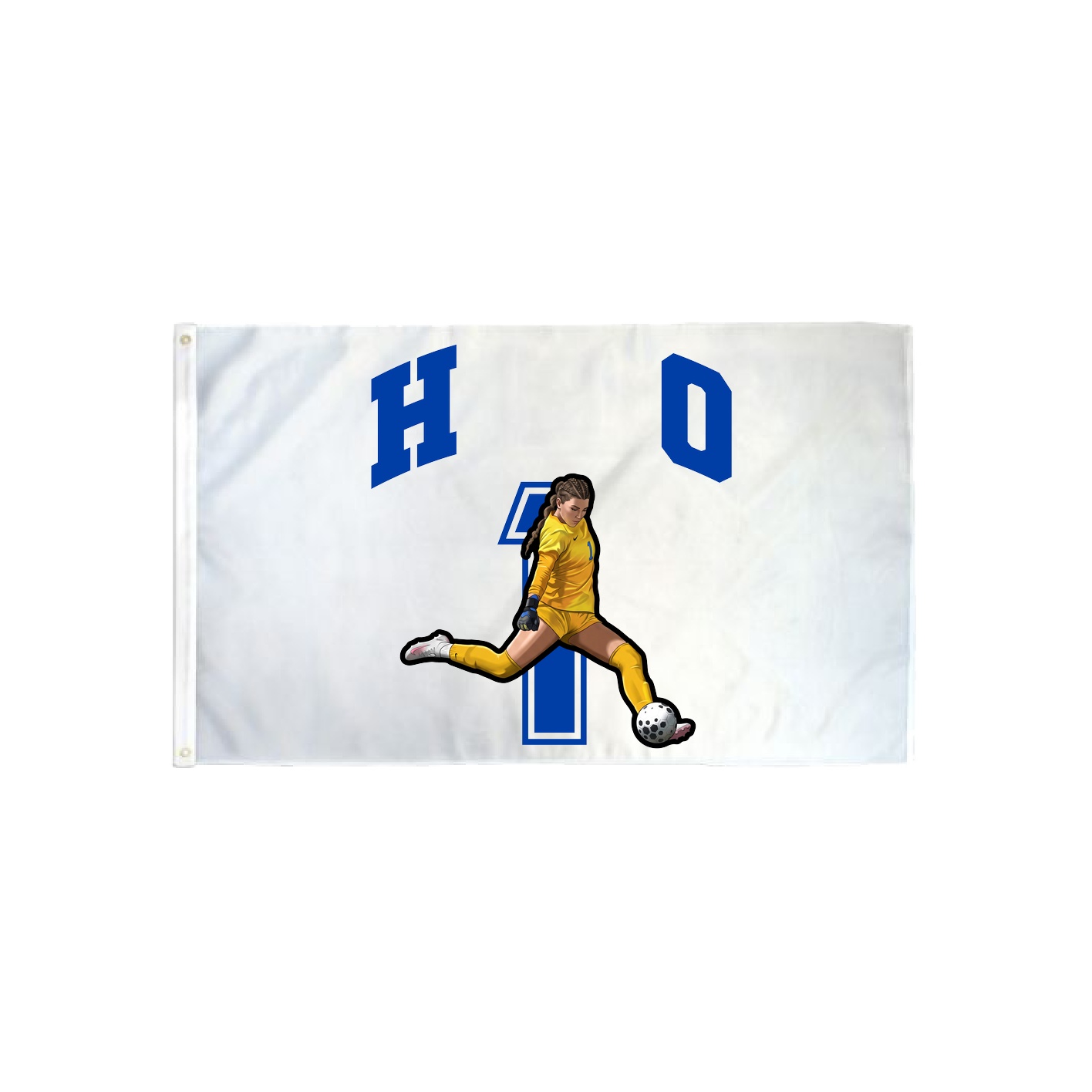 3x5 Flag — Number in Classic